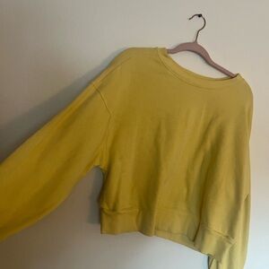 Yellow old nay crewneck